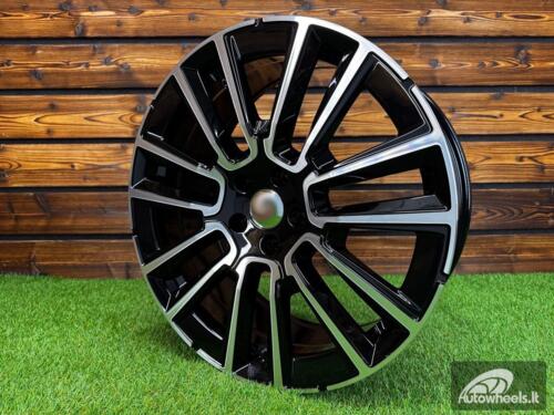 Ratlankis R21x9  5X108  ET  38.5  63.4  YF7076  (3S1341)  Black Polished (MB)  For VOLVO  (P+K4)  (HYBRID FORGED New Model)