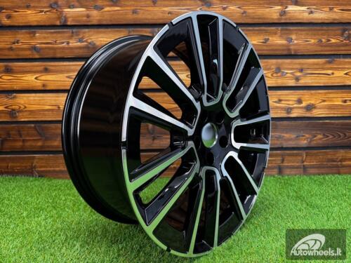 Ratlankis R21x9  5X108  ET  38.5  63.4  YF7076  (3S1341)  Black Polished (MB)  For VOLVO  (P+K4)  (HYBRID FORGED New Model)