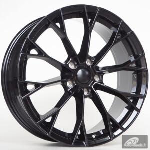 Ratlankis Columbia 7,5X18 5X100 ET42 57,1 Gloss Black
