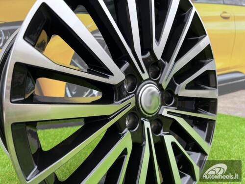 Ratlankis R18x8  5X120  ET  50  65.1  B1515  (FBX530)  Black Polished (MB)  For VW  (Z3+Z7)  (HYBRID FORGED (1250kg))