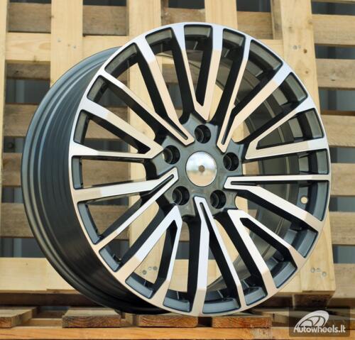 Ratlankis R18x8  5X120  ET  50  65.1  B1515  (FBX530)  Grey Polished (MG)  For VW  (Z3)  (HYBRID FORGED (1250kg))