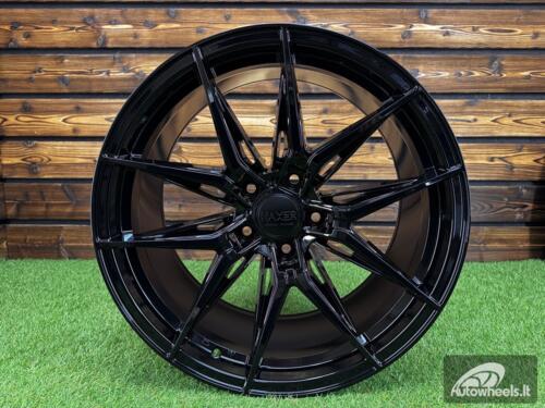 Ratlankis R18x8  5X112  ET  40  66.5  HX036  (IN3614F)  Black (BL)  For HAXER  (Z3+Z6)  (HYBRID FORGED)
