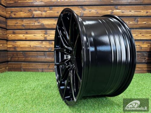 Ratlankis R18x8  5X112  ET  40  66.5  HX036  (IN3614F)  Black (BL)  For HAXER  (Z3+Z6)  (HYBRID FORGED)