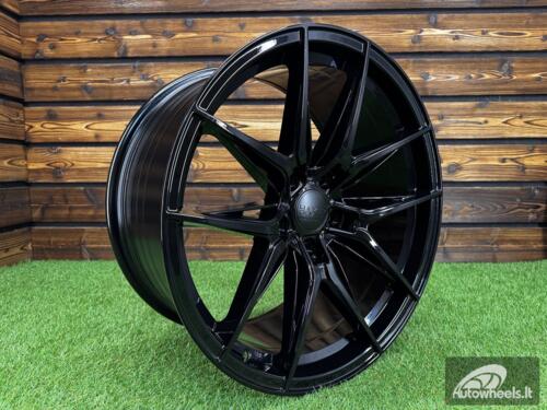 Ratlankis R18x8  5X112  ET  40  66.5  HX036  (IN3614F)  Black (BL)  For HAXER  (Z3+Z6)  (HYBRID FORGED)