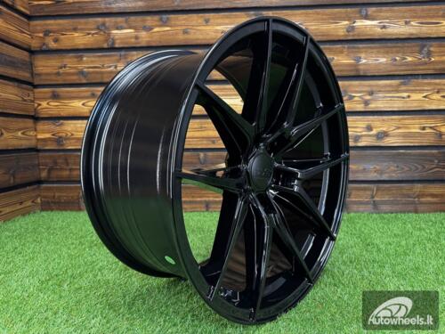 Ratlankis R18x8  5X112  ET  40  66.5  HX036  (IN3614F)  Black (BL)  For HAXER  (Z3+Z6)  (HYBRID FORGED)