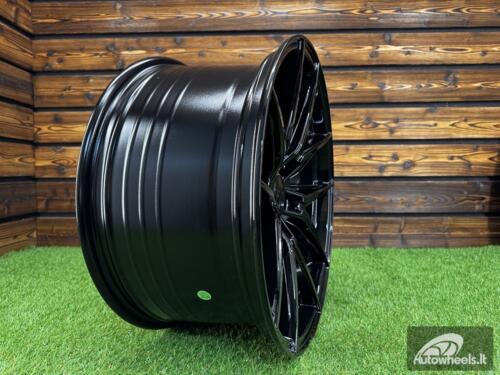 Ratlankis R18x8  5X112  ET  40  66.5  HX036  (IN3614F)  Black (BL)  For HAXER  (Z3+Z6)  (HYBRID FORGED)