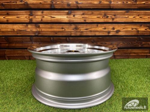 Ratlankis Work Emitz Style R15X8J 4X100/5X100 ET0 73.1 Silver with Diamond Cut