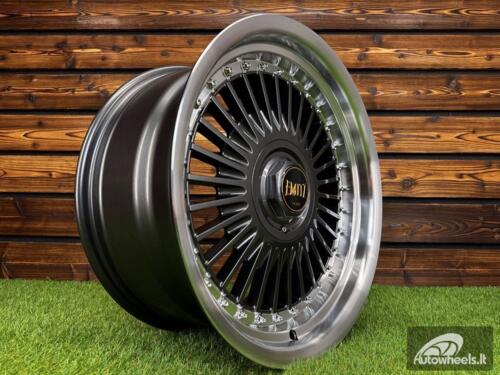 Ratlankis Work Emitz Style R15X8J 4X100/5X100 ET0 73.1 Grey with Diamond Cut