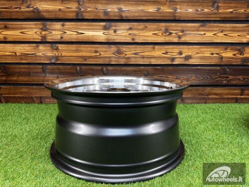 Ratlankis Work Emitz Style R17X8J 5X100/5X114.3 ET20 73.1 Grey with Diamond Cut