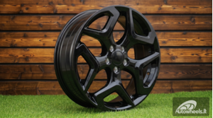 Ratlankis R17x7  5X100  ET  55  56.1  B1606  Black (BL)  For SUBAR  (Z1)