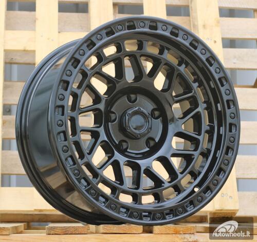 Ratlankis R18x9  5X127  ET  M12  71.5  B2475  Black (BL)  For 4X4  (Z1)