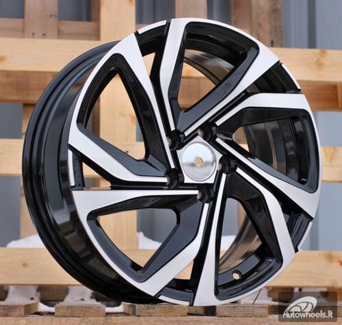 Ratlankis R17x7  5X114.3  ET  35  66.1  B5762  Black Polished (MB)  For RENAU  (P)