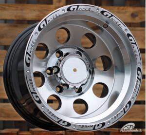 Ratlankis R16x10  6X139.7  ET  M10  106.1  BY531  Black Polished (MB)  For 4X4  (Z1)