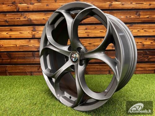 Ratlankis R18x8  5X110  ET  33  65.1  L1664  (YF5707)  Gun Metal (GM)  For ALFA  (Z5)  (HYBRID FORGED)