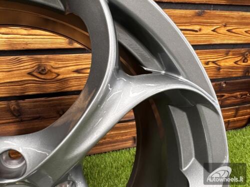 Ratlankis R18x8  5X110  ET  33  65.1  L1664  (YF5707)  Gun Metal (GM)  For ALFA  (Z5)  (HYBRID FORGED)