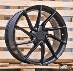 Ratlankis R18x8.5  5X114.3  ET  38  64.1  YS1285  Black Half Matt (BLHM)  For TESLA  (P)  (Model 3 HYBRID FORGED)