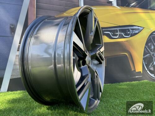 Ratlankis R20x9  5X112  ET  35  66.5  B1571  (FBX154)  Grey Polished (MG)  For AUD  (Z5)  (HYBRID FORGED)