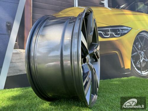 Ratlankis R20x9  5X112  ET  35  66.5  B1571  (FBX154)  Grey Polished (MG)  For AUD  (Z5)  (HYBRID FORGED)