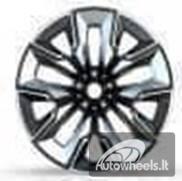 Ratlankis R21x9  5X112  ET  24  66.6  H3447F  Black Polished (MB)  For BMW  (A)  (HYBRID FORGED + Chrome Rear+Front)