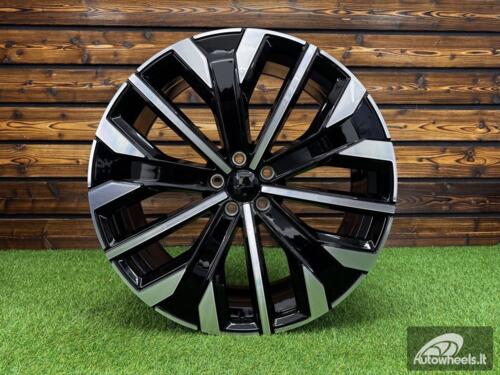 Ratlankis R21x8.5  5X108  ET  49.5  63.4  H3460F  Black Polished (MB)  For VOLVO  (A)  (HYBRID FORGED)