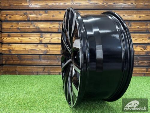 Ratlankis R21x8.5  5X108  ET  49.5  63.4  H3460F  Black Polished (MB)  For VOLVO  (A)  (HYBRID FORGED)