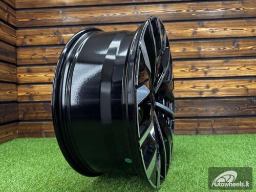 Ratlankis R21x8.5  5X108  ET  49.5  63.4  H3460F  Black Polished (MB)  For VOLVO  (A)  (HYBRID FORGED)