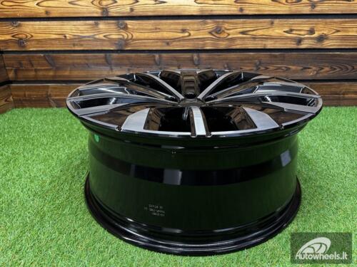 Ratlankis R21x8.5  5X108  ET  49.5  63.4  H3460F  Black Polished (MB)  For VOLVO  (A)  (HYBRID FORGED)
