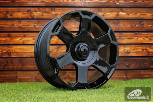 Ratlankis R19x8.5  5X112  ET  40  66.5  IN01025F  Black (BL)  For RACIN  (A)  (HYBRID FORGED Rotiform Style)
