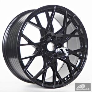 Ratlankis Amina 9X20 5X112 ET25 66,6 Black