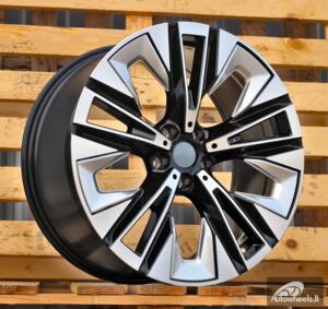 Ratlankis R21x10  5X112  ET  46  66.6  H3521F  Black Polished (MB)  For BMW  (A)  (HYBRID FORGED BMW 5/ I5 Rear+Front)