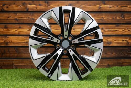 Ratlankis R21x10  5X112  ET  46  66.6  H3521F  Black Polished (MB)  For BMW  (A)  (HYBRID FORGED BMW 5/ I5 Rear+Front)