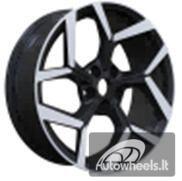 Ratlankis R19x8  5X108  ET  47.5  63.4  YF5729  Black Polished Half Matt (MBHM)  For FORD  (A)  (HYBRID FORGED New Model)