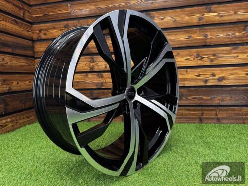 Ratlankis R20x8.5  5X108  ET  42.5  63.3  YF5753  Black Polished (MB)  For VOLVO  (Z5)  (HYBRID FORGED)