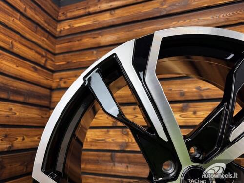 Ratlankis R20x8.5  5X108  ET  42.5  63.3  YF5753  Black Polished (MB)  For VOLVO  (Z5)  (HYBRID FORGED)