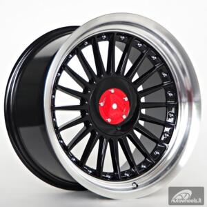 Ratlankis Mint 9X17 5X120 ET15 74,1 Black/lm