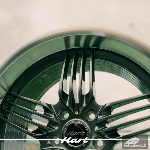 Ratlankis HART HR79 R18X8.5J 5X120 ET25 CB:74.1 Grey with Diamond Cut Lip