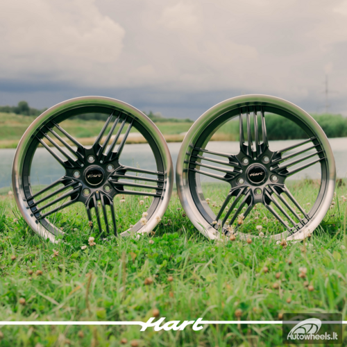 Ratlankis HART HR79 R18X8.5J 5X120 ET25 CB:74.1 Grey with Diamond Cut Lip