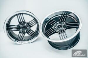 Ratlankis HART HR79 R18X10J 5X120 ET20 CB:74.1 Grey with Diamond Cut Lip