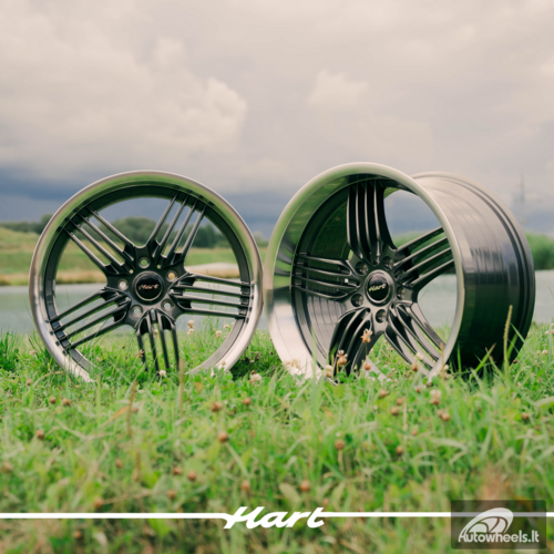 Ratlankis HART HR79 R18X10J 5X120 ET20 CB:74.1 Grey with Diamond Cut Lip