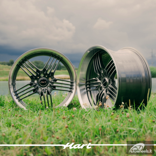 Ratlankis HART HR79 R18X10J 5X120 ET20 CB:74.1 Grey with Diamond Cut Lip