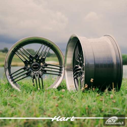Ratlankis HART HR79 R18X10J 5X120 ET20 CB:74.1 Grey with Diamond Cut Lip