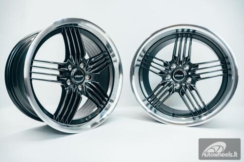 Ratlankis HART HR79 R19X8.5J 5X112 ET30 CB:66.56  Grey with Diamond Cut Lip