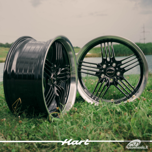 Ratlankis HART HR79 R18X10J 5X120 ET20 CB:74.1 Black with Diamond Cut Lip
