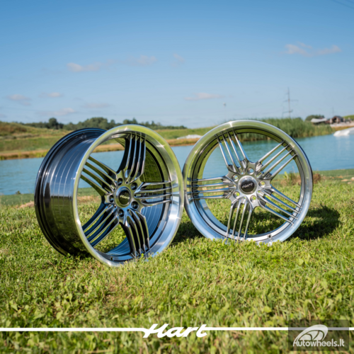 Ratlankis HART HR79 R19X10J 5X120 ET20 CB:74.1 Hyper Black with Diamond Cut Lip