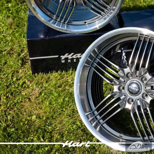 Ratlankis HART HR79 R19X10J 5X120 ET20 CB:74.1 Hyper Black with Diamond Cut Lip