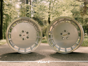 Ratlankis HART HR80 R18X9J 5X112 ET16 CB:66.6 Silver with Diamond Cut Lip