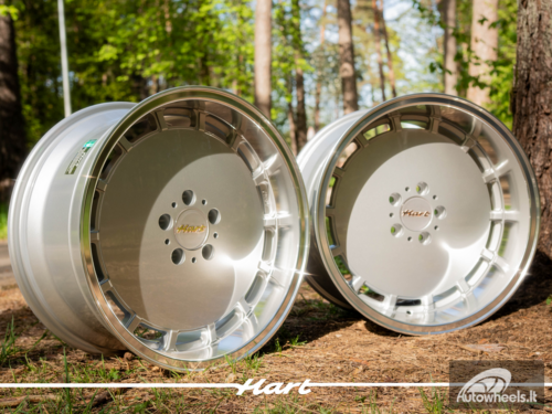 Ratlankis HART HR80 R18X9J 5X112 ET16 CB:66.6 Silver with Diamond Cut Lip