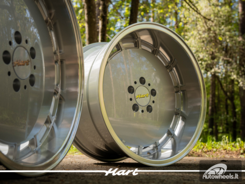 Ratlankis HART HR80 R18X9J 5X112 ET16 CB:66.6 Silver with Diamond Cut Lip