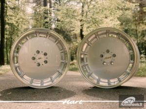 Ratlankis HART HR80 R18X10.5J 5X112 ET18 CB:66.6 Silver with Diamond Cut Lip