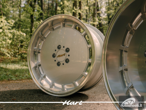 Ratlankis HART HR80 R18X10.5J 5X112 ET18 CB:66.6 Silver with Diamond Cut Lip